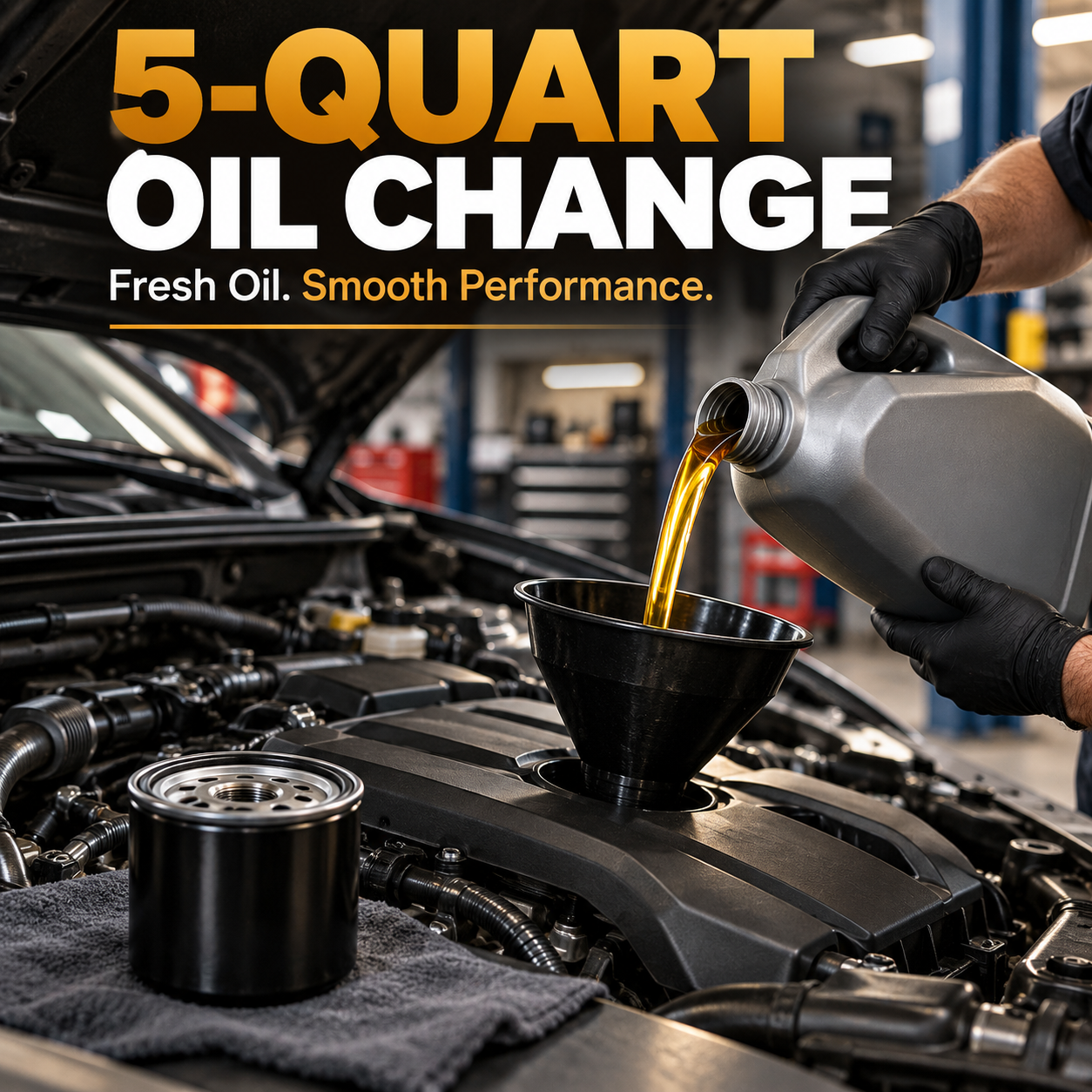 5-Quart Oil Change