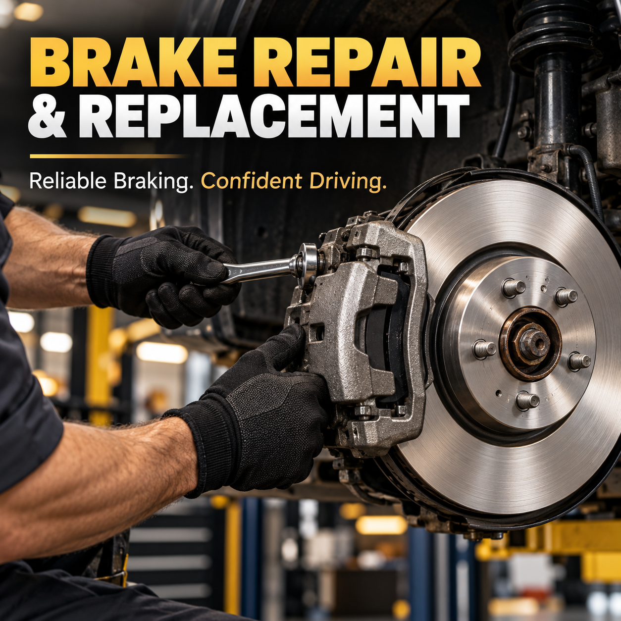 Precision brake repair and replacement